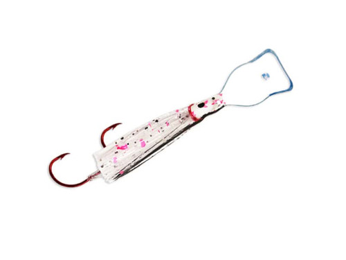 Pee Wee Wiggle Hoochie Pink UV Spat Back Glow 1.5"-210000064893