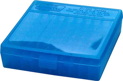 MTM Case-Gard Ammo Box 9mm/380ACP 100rd P-100-9-24-026057116242