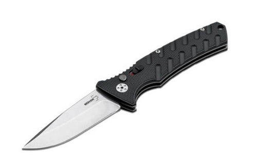 BOKER STRIKE AUTO, BLACK/UNCOATED 01BO457-788857061275 BOKER STRIKE AUTO, BLACK/UNCOATED 01BO457-788857061275
