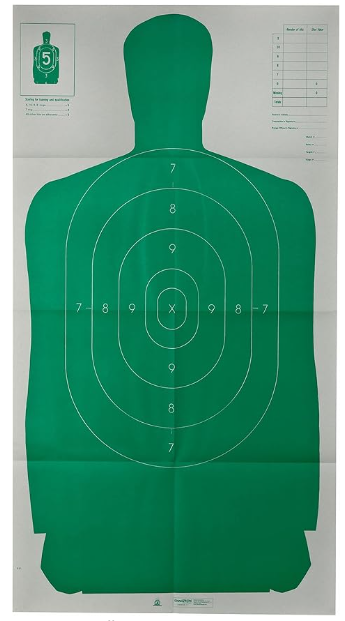 Le B27fsa Silhouette Target 24"X-076683407351