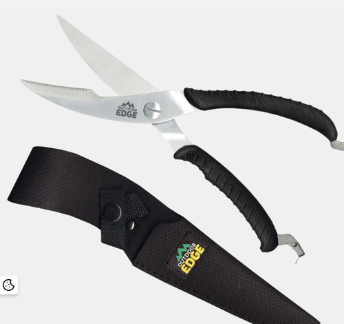 OUTDOOR EDGE CUTLERY GAMESHEARS W/SHEATH SC-100-743404001401