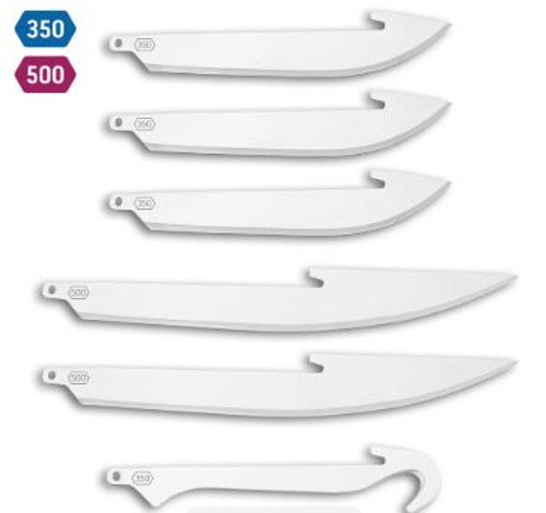 ODEC 5.0" COMBO BLADE PACK 6PC, RRC-6-743404202068