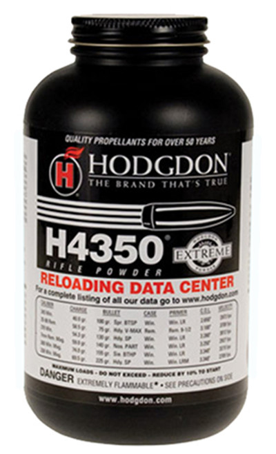 Hodgdon 1 Extreme Rifle Powder H4350 1lb 43501 1-039288500926 Hodgdon 1 Extreme Rifle Powder H4350 1lb 43501 1-039288500926