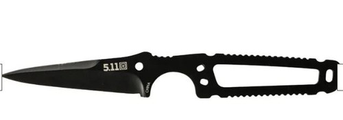 5.11 HERON KNIFE-ALL BLACK 51145-019-1-888579190199