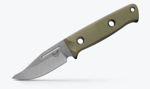 165-1 Mini Bushcrafter | OD Green G10 | Drop-point-610953210748
