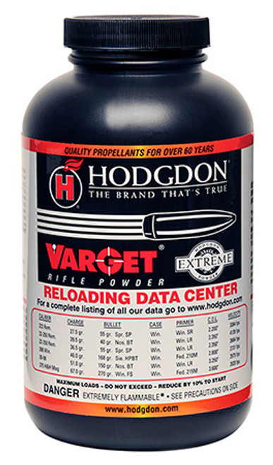Hodgdon Varget 1lb Extreme Rifle VAR1 1-039288531326 Hodgdon Varget 1lb Extreme Rifle VAR1 1-039288531326