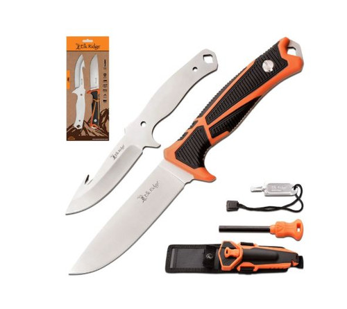 ELK RIDGE TREK FIXED BLADE ER-TKFIX001CS-805319431695