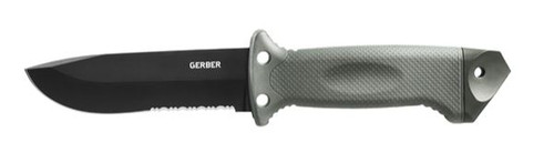 22-01626N LMF II INFANTRY GREEN SERRATED EDGE FIXE-013658016262