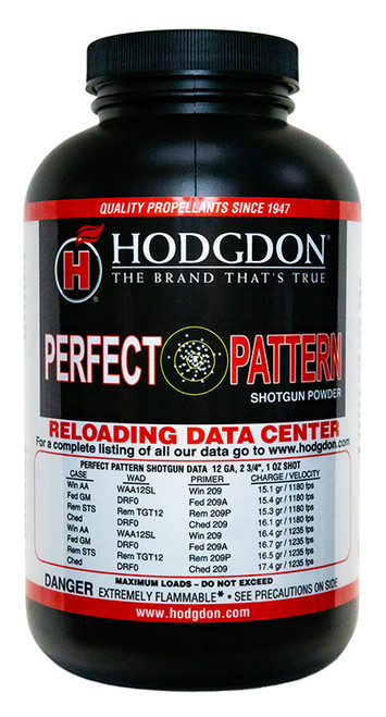 Hodgdon Perfect Pattern Shotgun Powder 1 lb PP1 1-039288504719