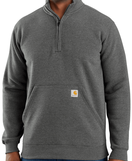 105294 CRH XL Loose Fit Midweight Quarter-Zip Mock-195836139526