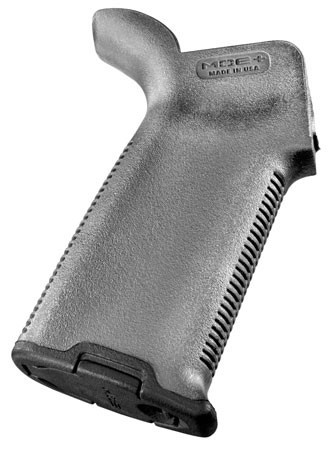 Magpul MOE+ Grip Gray Textured AR-15 MAG416GRY-873750011752