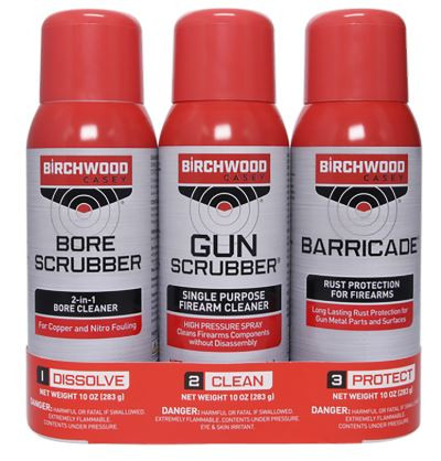 Birchwood Casey 1-2-3 Aerosol Value Pack Kit 10 oz-029057333091