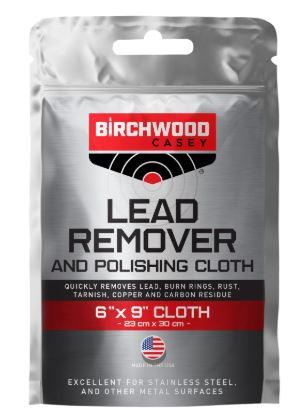 Birchwood Casey Lead Remover Polishing Cloth-029057310023