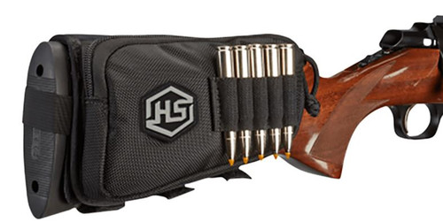 Hunters Specialties Buttstock Shell Holder W/Pouch-021291016204