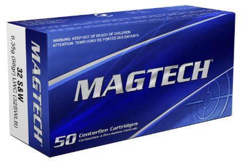 MAGTECH 32S&W 98GR LWC 32SWLB-754908104017