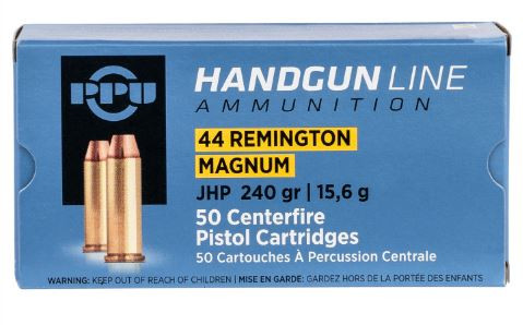 PPU 44MAGNUM 240GR JHP PPH44MH-8605003813156