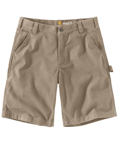 103652-232W31 Relaxed 11" Rigby Dungaree Short Tan-192776020044