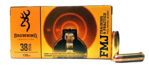 BROWNING 38SPECIAL 130GR FMJ B191800382-020892223509