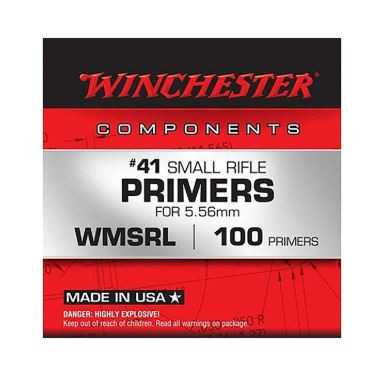 #41 Small Rifle Primers WMSRL-020892300484