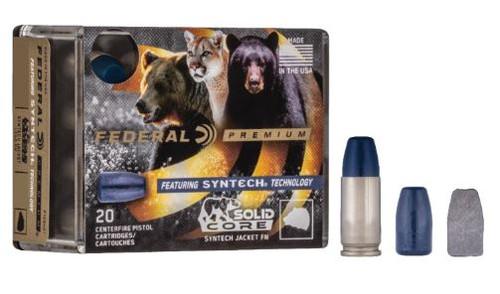FEDERAL 45 AUTO +P 240GR SYNTHETIC JACKET P45SHC1-604544658156