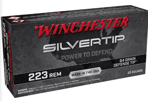 W223ST RIFLE 223 REM SILVERTIP DEFENSE TIP 64 GRv--020892229877
