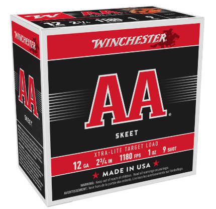AAL129 SHOTSHELL 12 GA 2-3/4" #9 AA XTRA-LIGHT TAR-020892004542