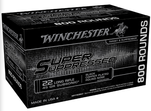 SUP22LRB RIMFIRE 22 LR SUPER SUPRESSED RN CP 45 GR-020892104440