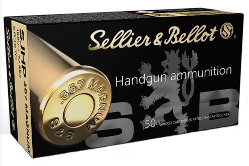 SELLIER&BELLOT 357MAG 158GR SJHP SB357C-754908500833