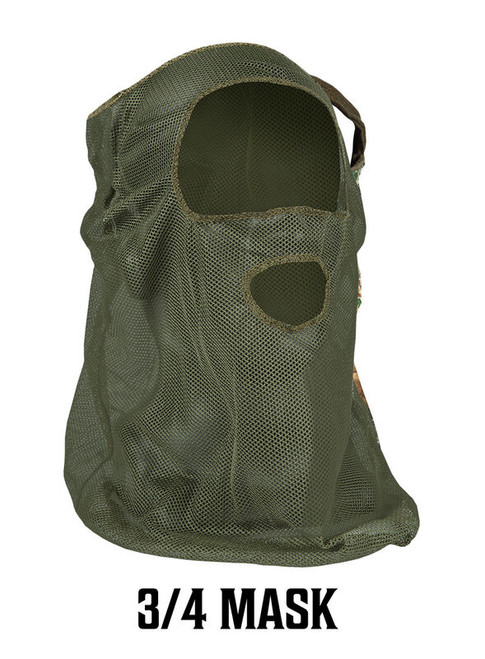 Od Green Mesh Face Mask 3/4-210000285922