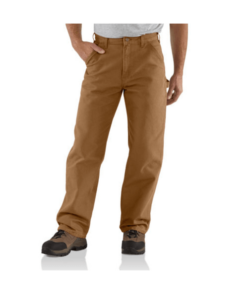 B11-BRNW42L32 Loose Straight Washed Duck Dungaree-035481183843