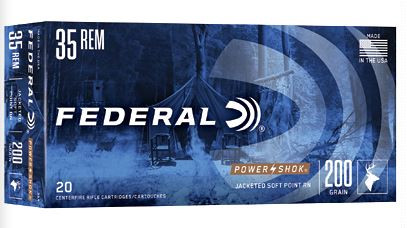 35A FEDERAL 35 REM 200GR POWER-SHOK SP RN 20 RND/B-029465084899
