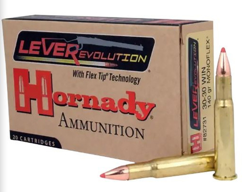 82731 AMMO 30-30 WIN 140 GR MONOFLEX® LVREV -26-090255827316