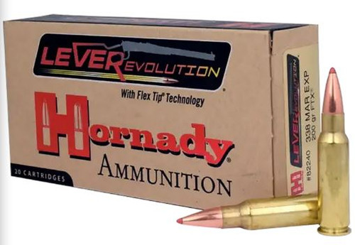 82240 AMMO 338 MARLIN EXP 200 GR FTX® LVREV -26-090255822403