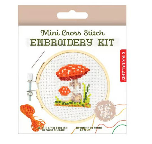 CrossStitch EmbroideryKit-Mushroom-25-210000413803