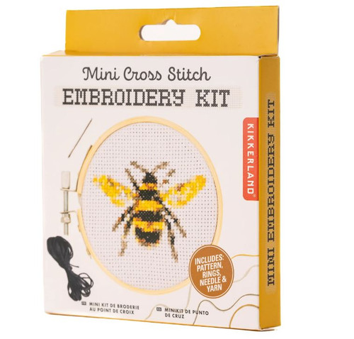 Bee MiniCross Stitch EmbroideryKit-25-210000413805