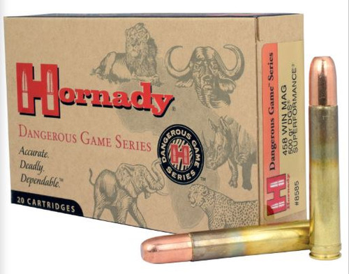 8585 AMMO 458 WIN MAG 500 GR DGS® SUPERFORMANCE® --090255385854