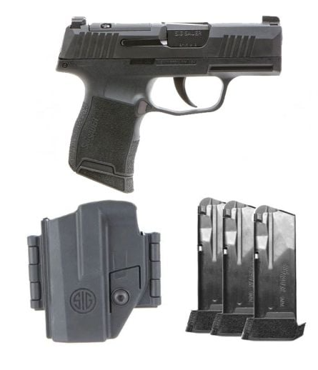 Sig Sauer 9mm P365 365-9-BXR3P-TACPAC-798681682836