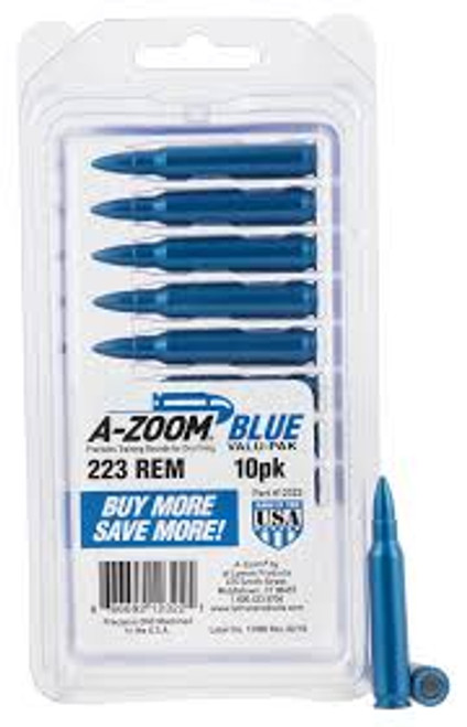 LYMAN A-ZOOM 223 REM  SNAP CAP, BLUE, 10PK.-666692123221 LYMAN A-ZOOM 223 REM  SNAP CAP, BLUE, 10PK.-666692123221