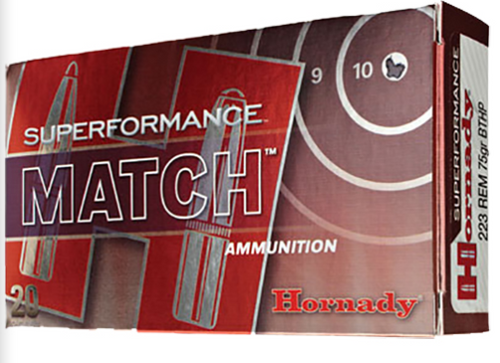 80264 AMMO 223 REM 75 GR BTHP MATCH™ SPF -26-090255802641
