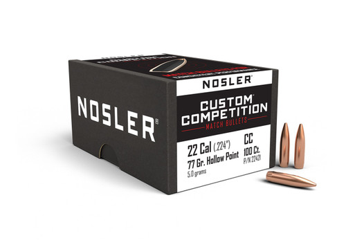 Nosler CC-22 77g HPBT (100ct)-210000076911