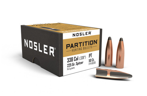 Nosler P-338 225g SP (50ct)-210000077029