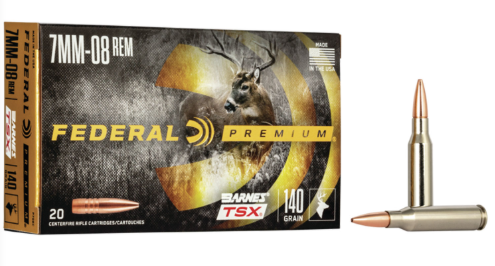 P708C FEDERAL 7MM-08 REM 140GR BARNES TSX 20 RND/B-029465099060