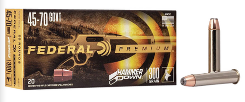 LG45701 FEDERAL 45-70 GOV 300GR HAMMERDOWN 20 RND/-604544658361