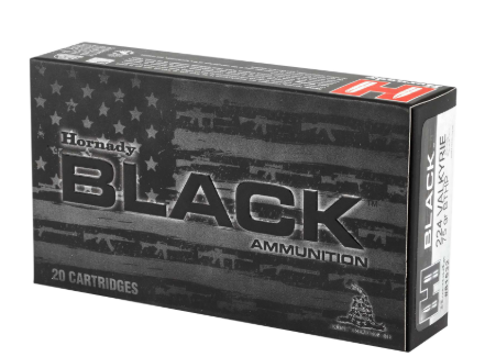 81532 AMMO 224 VALKYRIE 75 GR BTHP MATCH™ BLACK™ --090255815320