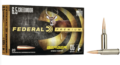P65CRDBCH1 FEDERAL 6.5 CREEDMOOR 135GR BERGER HYBR-604544649284