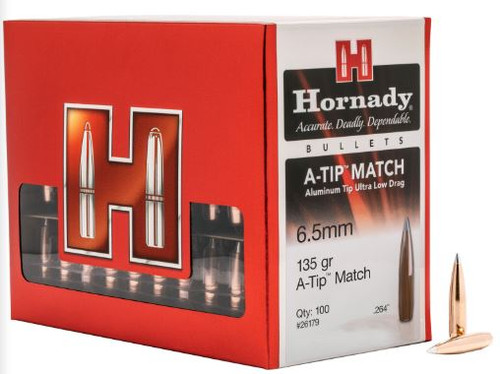 26179 6.5MM .264 135 GR A-TIP® MATCH  (1-8.5") -26-090255261790