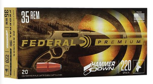 LG35R1 FEDERAL 35 REM 220GR HAMMERDOWN 20 RND/BX --604544658347