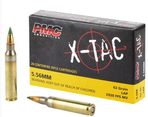 PMC X-TAC 5.56X45MM 62GR LAP 556K-741569010122