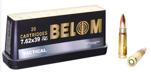 AMMO INC. 7.62X39MM 123GR 8606110000000-8606110608093