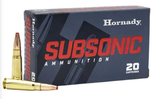HORNADY SUBSONIC 7.62X39MM 255GR 80787-090255807875